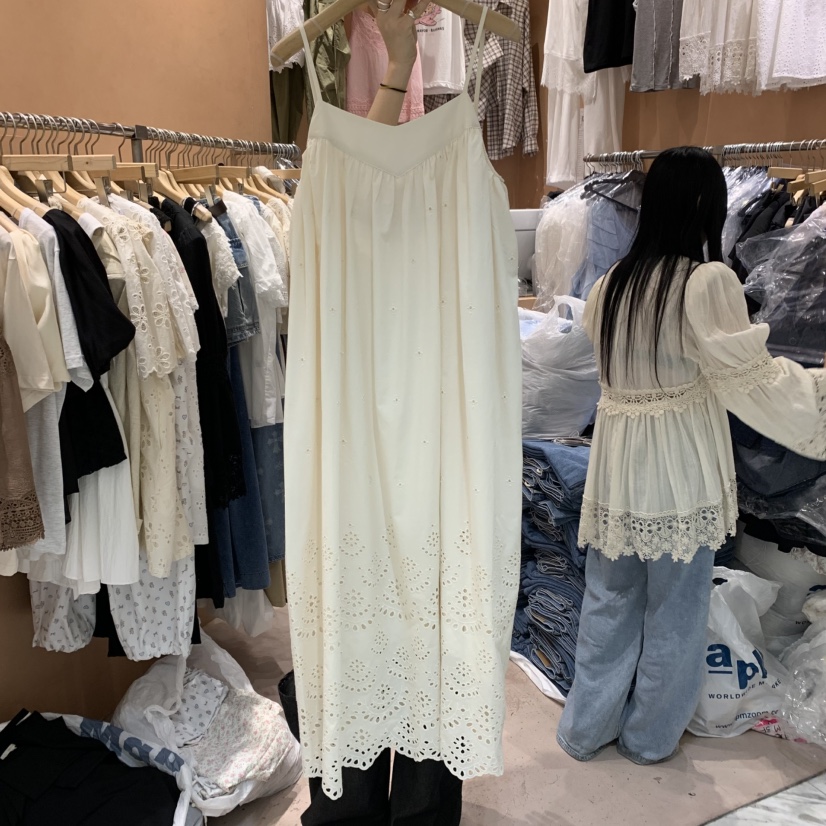 BY FLOW東大門㊣實拍女裝新款人氣休閑熱賣真品25春夏連衣裙BY FLOW連衣裙