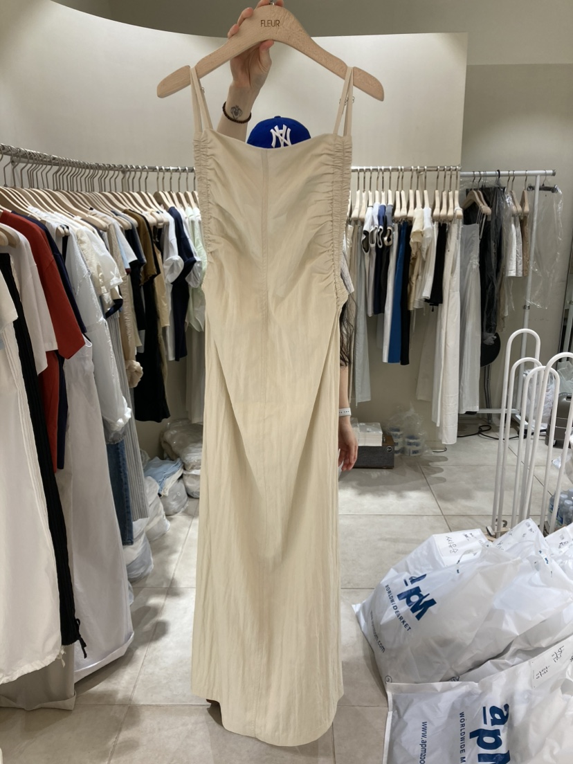 FLEUR-P東大門㊣直郵女裝新品人氣推薦休閑真品25春夏連衣裙FLEUR連衣裙