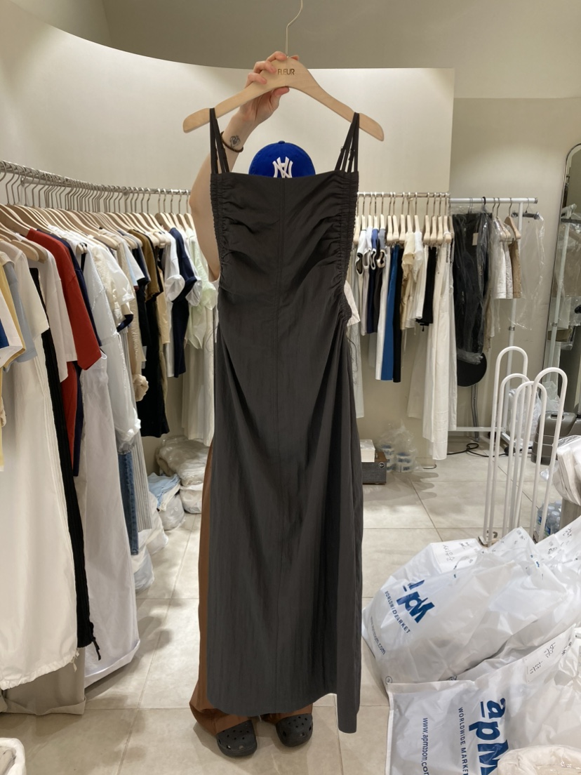 FLEUR-P東大門㊣直郵女裝新品人氣推薦休閑真品25春夏連衣裙FLEUR連衣裙圖色3