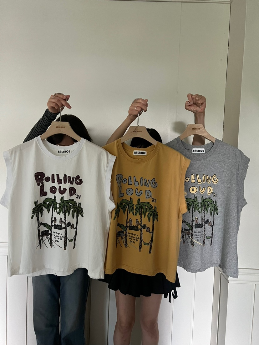 BALANCE韓國直郵㊣女士新品人氣時尚推薦休閑真品熱賣吊帶背心BALANCE吊帶/背心
