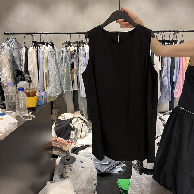 TUG韓國代購㊣女裝新款休閑推薦真品時尚25春夏職業人氣連衣裙TUG連衣裙