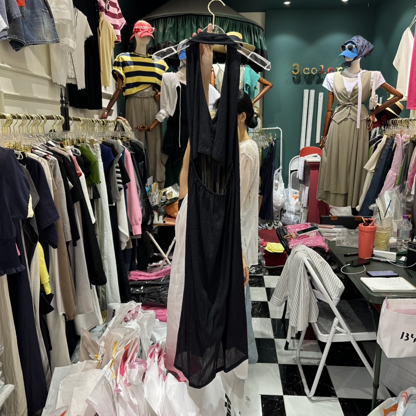 3COLOR東大門㊣實拍女裝新品25春夏連衣裙Three color連衣裙