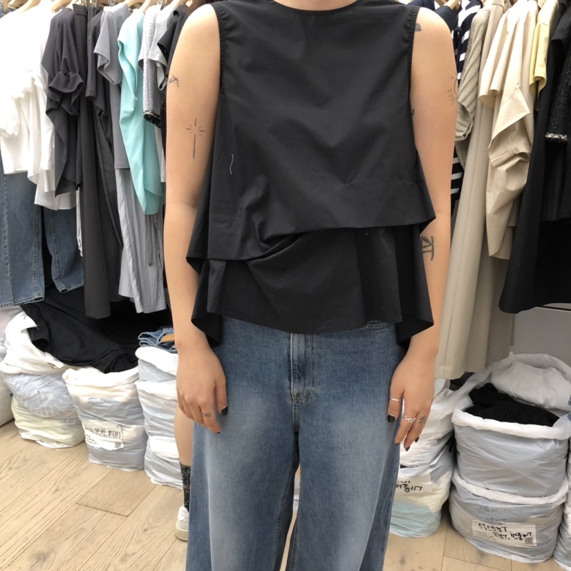 MOI-A韓國直郵㊣女士新款25春夏人氣熱賣真品推薦吊帶背心MOI-A吊帶/背心圖色3