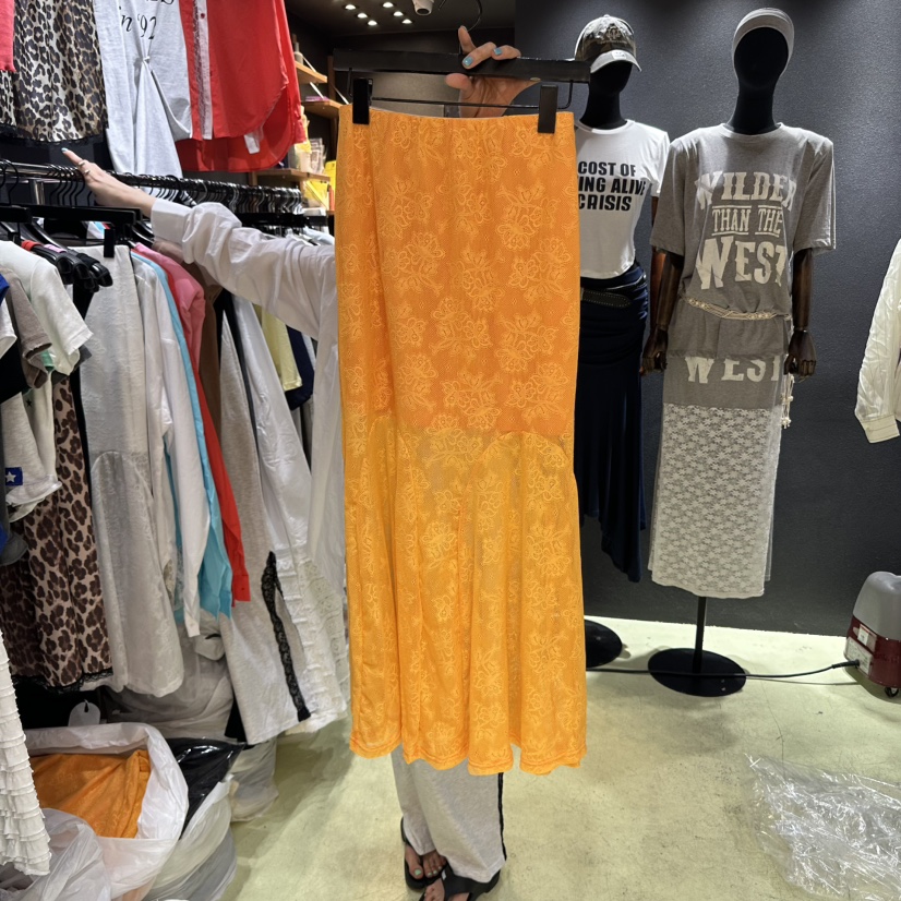 CHAVI東大門㊣直郵女裝新品真品時尚25春夏職業熱賣休閑長裙CHAVI長裙圖色2