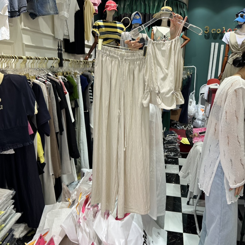 3COLOR韓國代購㊣女裝新品熱賣休閑褲Three color休閑褲