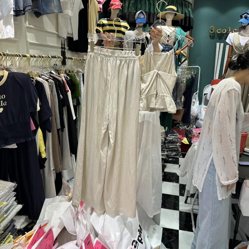 3COLOR韓國代購㊣女裝新品熱賣休閑褲Three color休閑褲