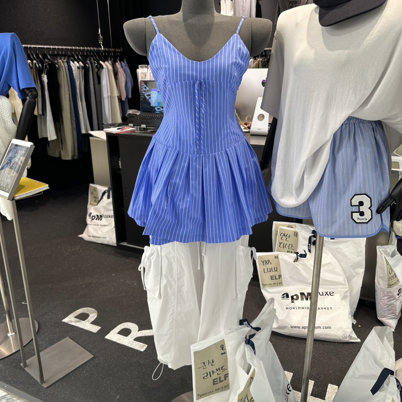 ELF-L東大門㊣直郵女裝新款時尚人氣職業25春夏真品連衣裙PROJECT ELF/ELF-L連衣裙