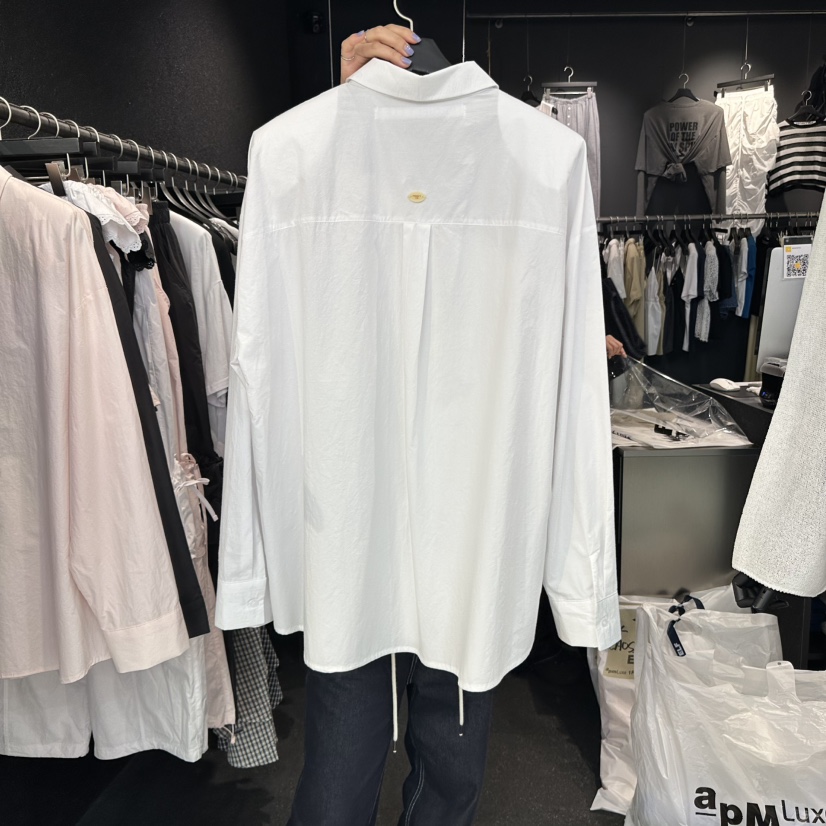 ELF-L東大門㊣代購女士新品真品人氣職業25春夏襯衫蕾絲衫PROJECT ELF/ELF-L襯衫/蕾絲衫