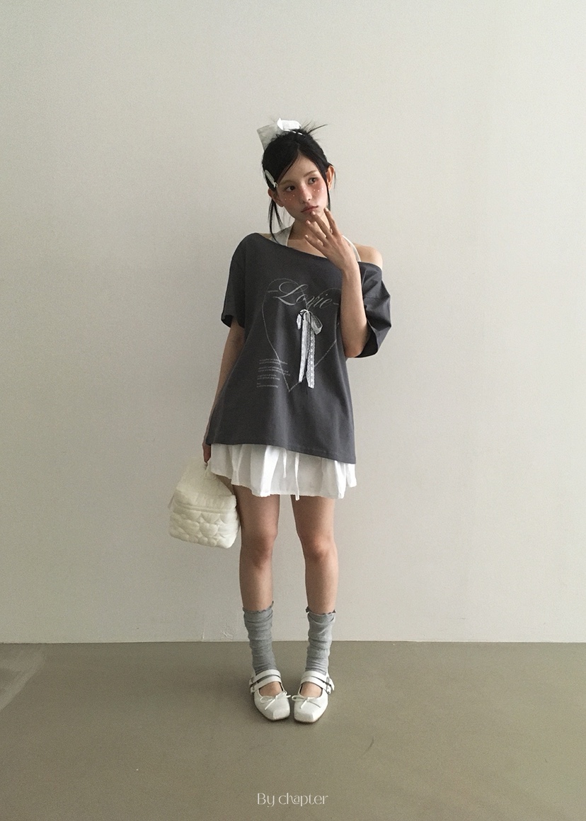 BY CHAPTER東大門㊣代購女裝新款真品時尚職業推薦T恤可愛的ChapterT恤