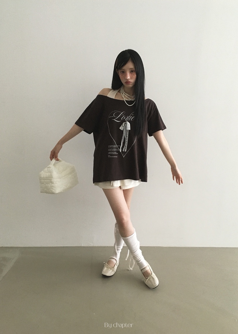 BY CHAPTER東大門㊣代購女裝新款真品時尚職業推薦T恤可愛的ChapterT恤