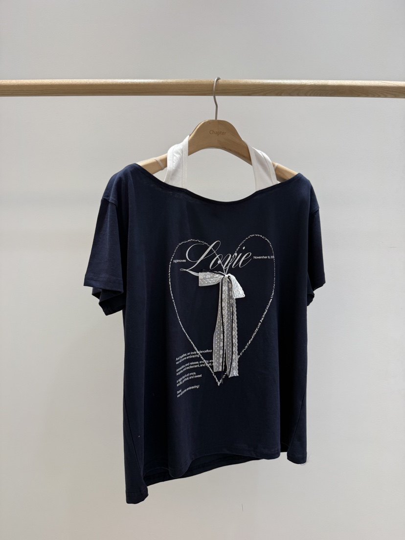 BY CHAPTER東大門㊣代購女裝新款真品時尚職業推薦T恤可愛的ChapterT恤