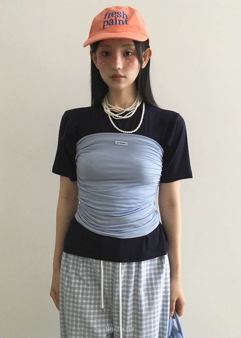 BY CHAPTER東大門㊣直郵女士新品人氣25春夏推薦套裝套裝褶皺Chapter套裝圖色2