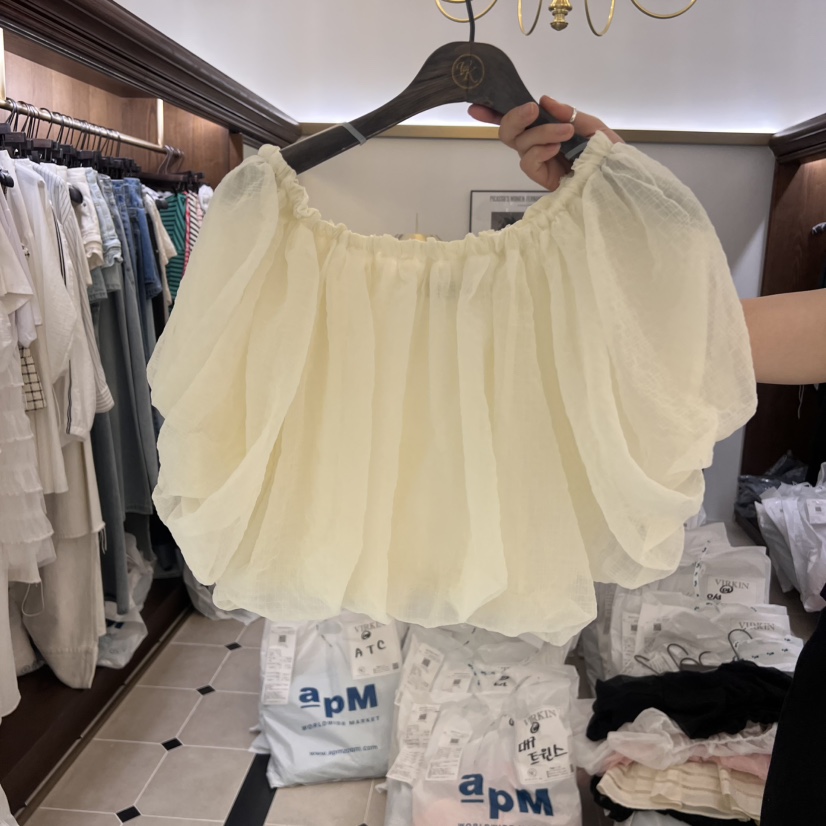 VIRKIN東大門㊣實拍女士新品時尚職業真品休閑人氣襯衫蕾絲衫VIRKIN襯衫/蕾絲衫圖色4