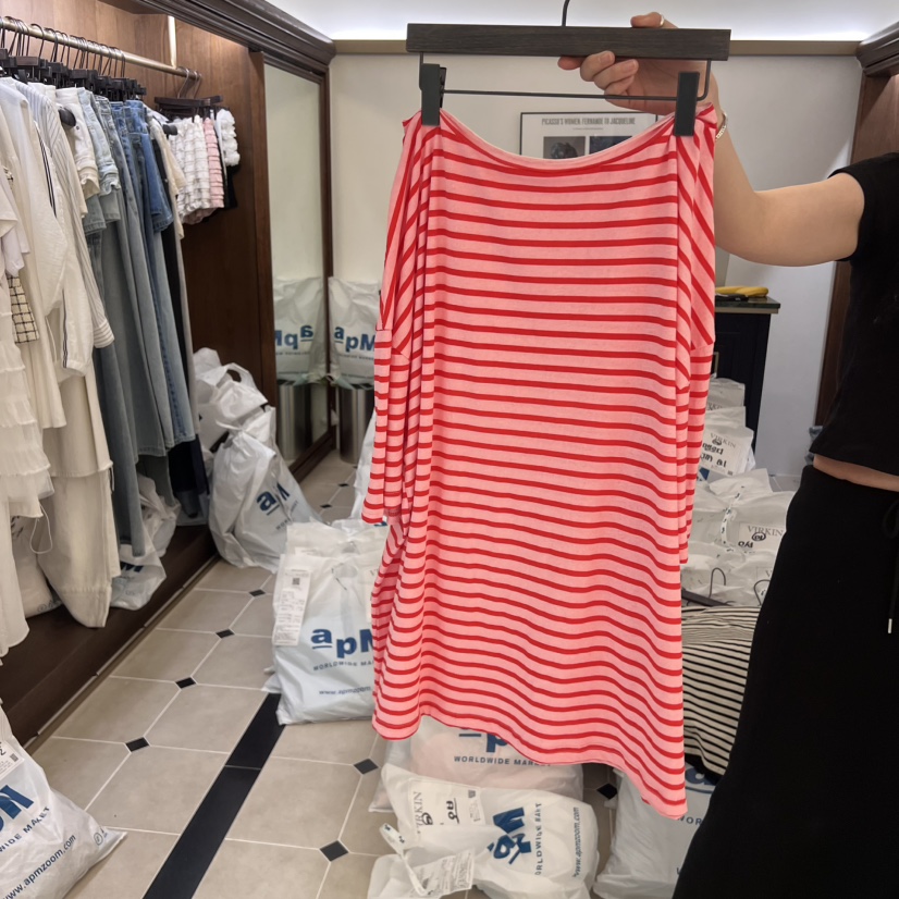 VIRKIN韓國代購㊣女裝新款時尚職業熱賣推薦25春夏真品人氣T恤VIRKINT恤圖色2