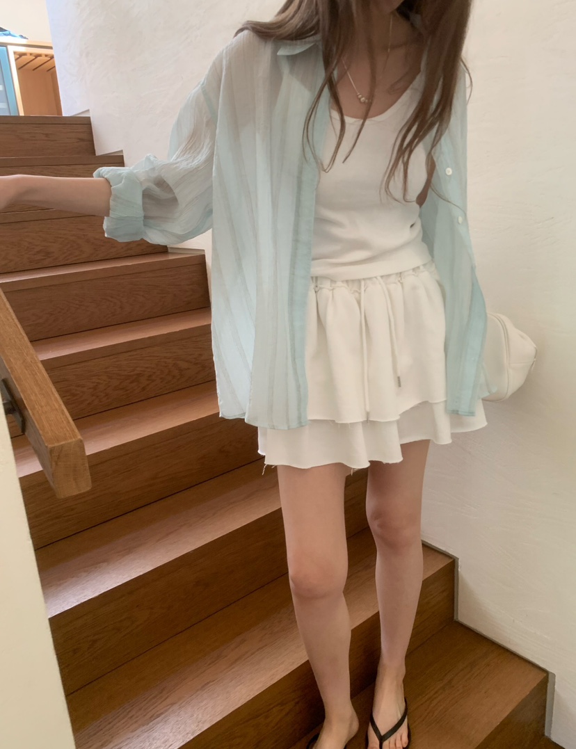 SHOP POSTER東大門㊣直郵女裝新款25春夏推薦真品熱賣短裙SHOP_POSTER短裙