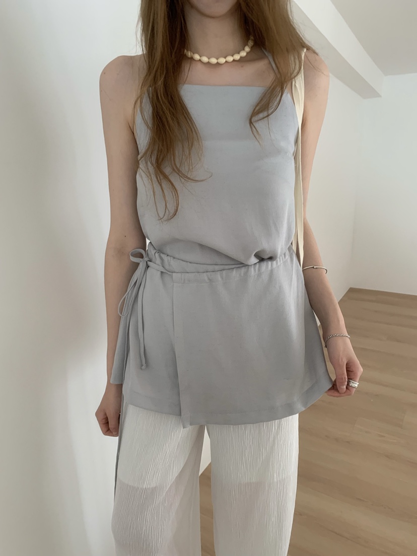 SHOP POSTER韓國代購㊣女士新款熱賣職業時尚25春夏吊帶背心SHOP_POSTER吊帶/背心