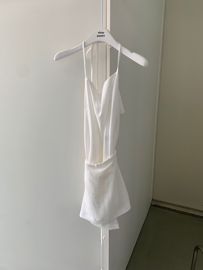 SHOP POSTER韓國代購㊣女士新款熱賣職業時尚25春夏吊帶背心SHOP_POSTER吊帶/背心