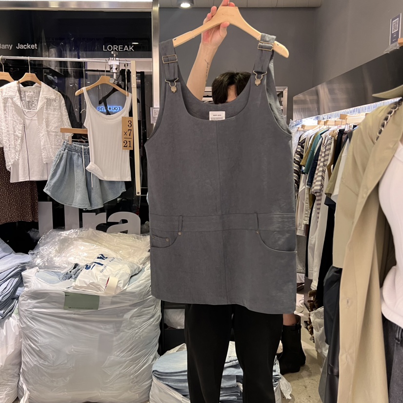 BANY ANCO東大門㊣代購女裝新款熱賣25春夏真品連衣裙工裝褲BANY ANCO連衣裙圖色2