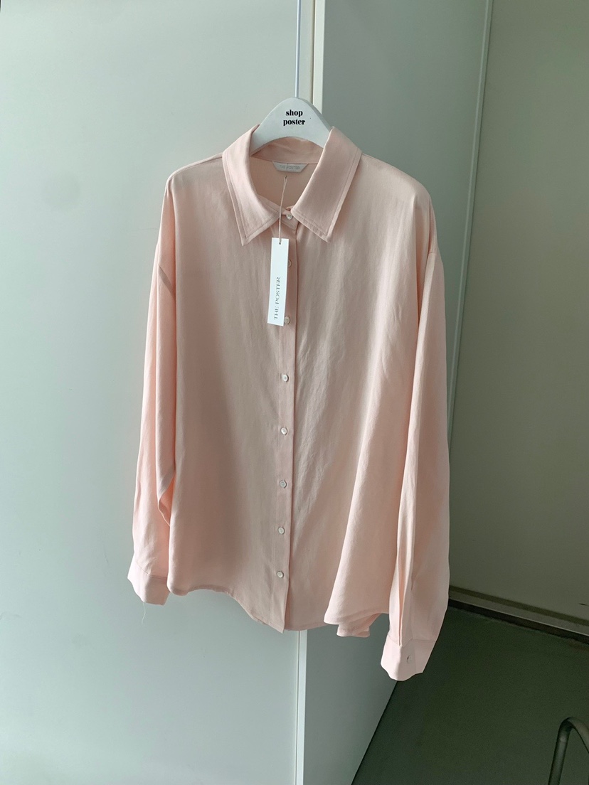 SHOP POSTER韓國直郵㊣女士新款熱賣25春夏襯衫蕾絲衫亞麻布SHOP_POSTER襯衫/蕾絲衫圖色3