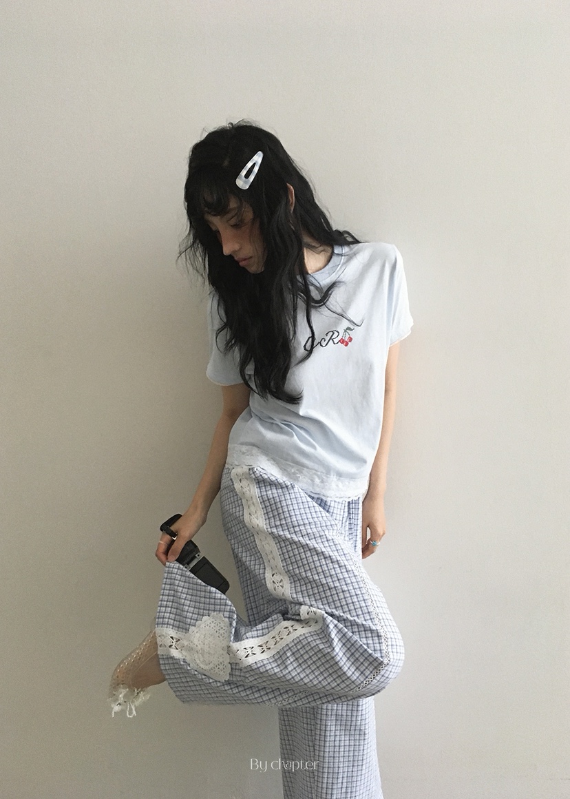 BY CHAPTER東大門㊣代購女裝新款熱賣真品25春夏時尚休閑褲Chapter休閑褲