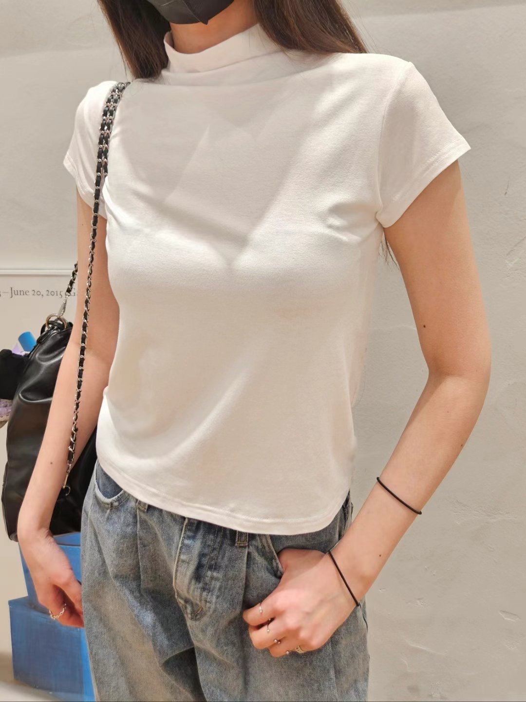 MARID韓國直郵㊣女士新品人氣休閑職業推薦時尚熱賣真品T恤MARIDT恤圖色2