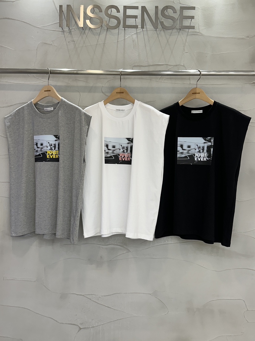 INSSENSE-A韓國直郵㊣女裝新品休閑職業人氣熱賣時尚吊帶背心INSSENSE-A吊帶/背心