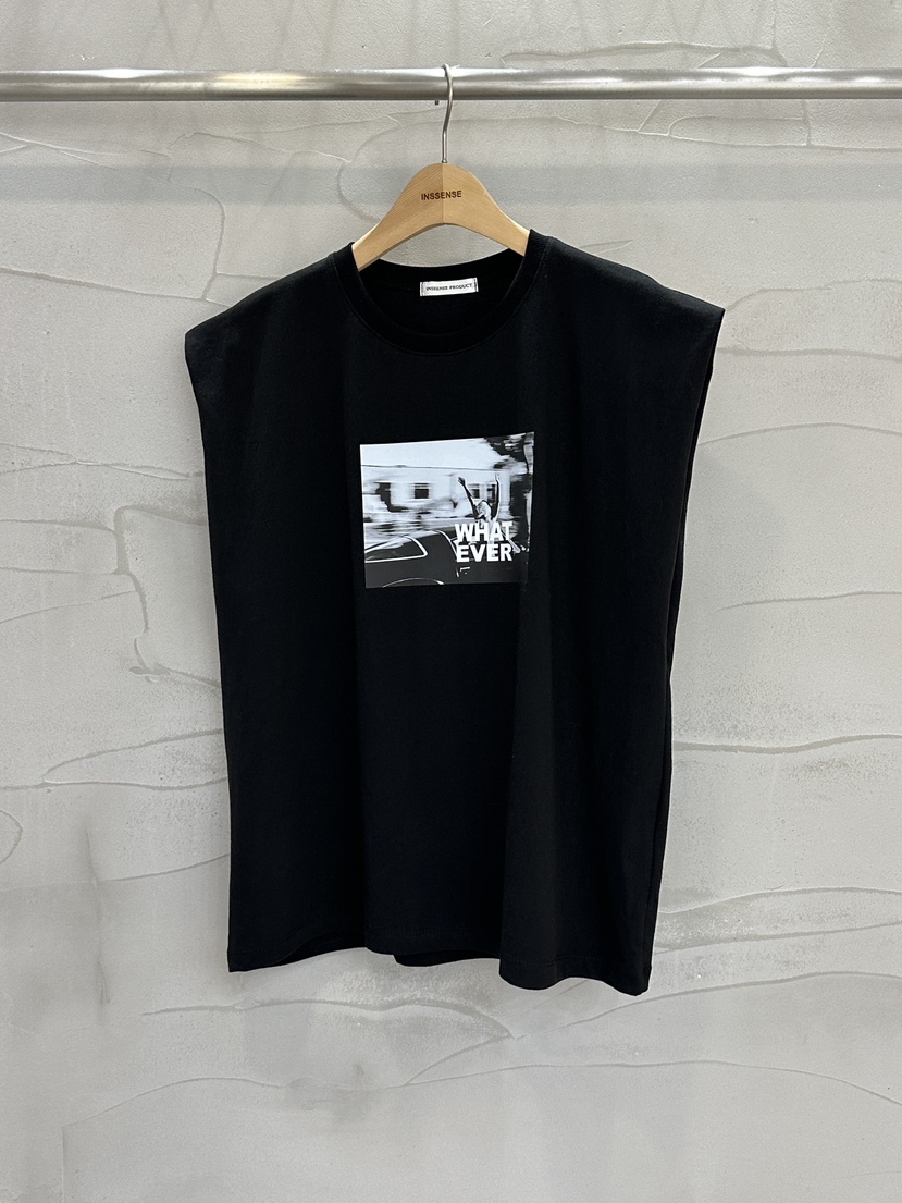 INSSENSE-A韓國直郵㊣女裝新品休閑職業人氣熱賣時尚吊帶背心INSSENSE-A吊帶/背心圖色3