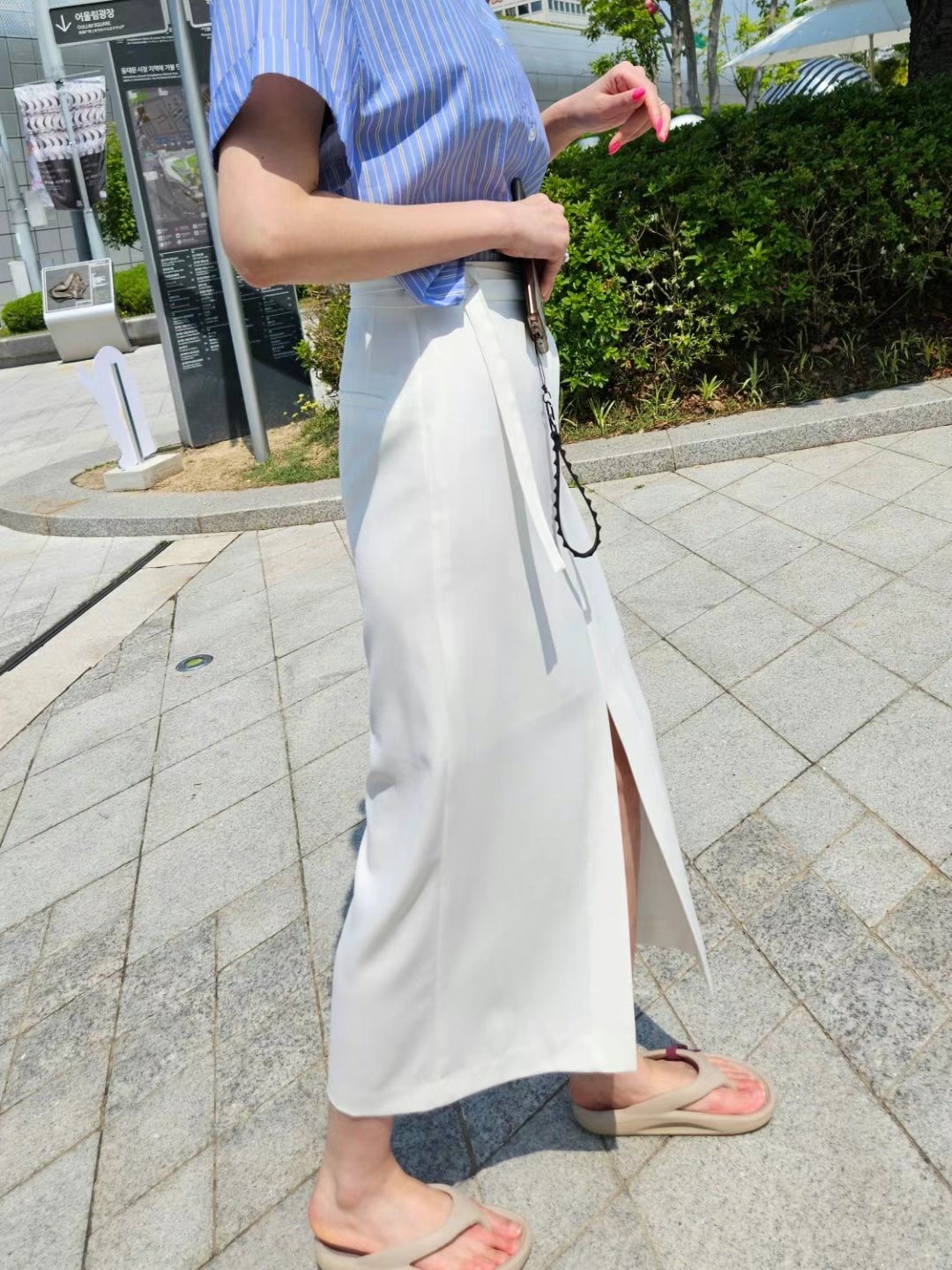 MARID東大門㊣實拍女士新品熱賣推薦真品休閑時尚25春夏長裙MARID長裙
