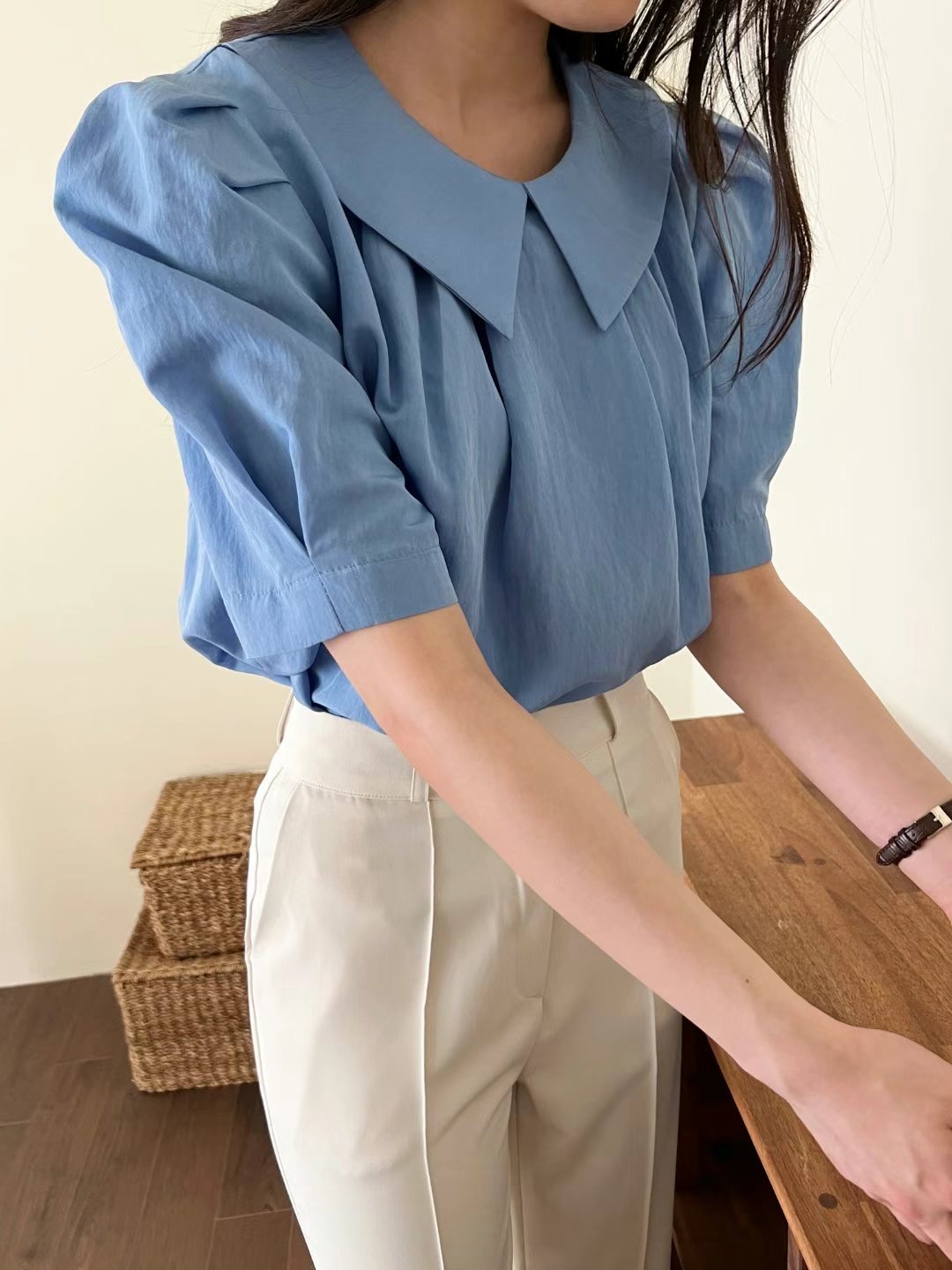 MARID東大門㊣實拍女士新款真品人氣推薦職業熱賣襯衫蕾絲衫MARID襯衫/蕾絲衫