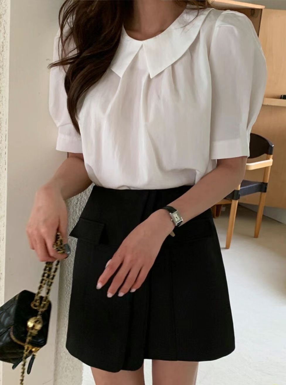 MARID東大門㊣實拍女士新款真品人氣推薦職業熱賣襯衫蕾絲衫MARID襯衫/蕾絲衫圖色3