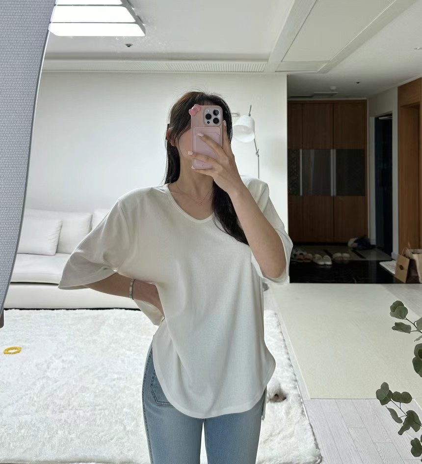 POMNANA東大門㊣代購女士新款真品25春夏推薦休閑熱賣職業T恤POMNANAT恤