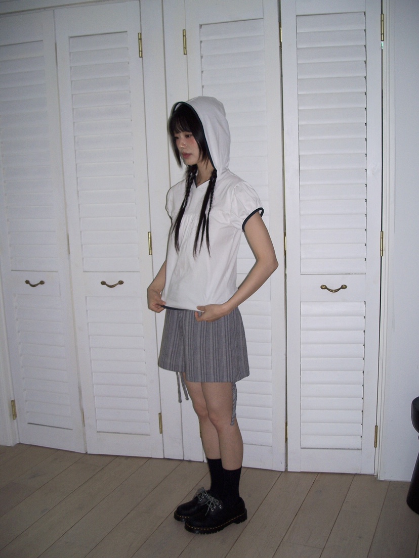 FLASH韓國直郵㊣女士新品人氣熱賣推薦25春夏時尚T恤連帽衫FLASHT恤