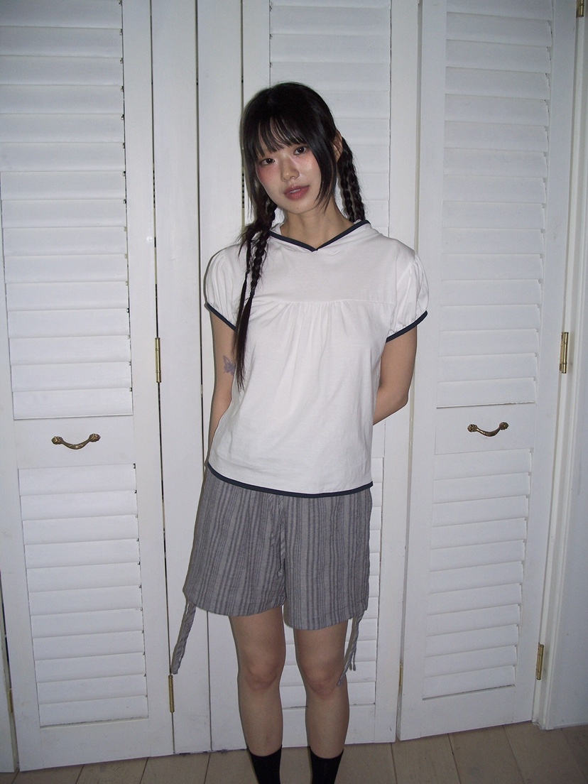 FLASH韓國直郵㊣女士新品人氣熱賣推薦25春夏時尚T恤連帽衫FLASHT恤