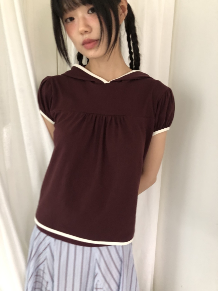 FLASH韓國直郵㊣女士新品人氣熱賣推薦25春夏時尚T恤連帽衫FLASHT恤
