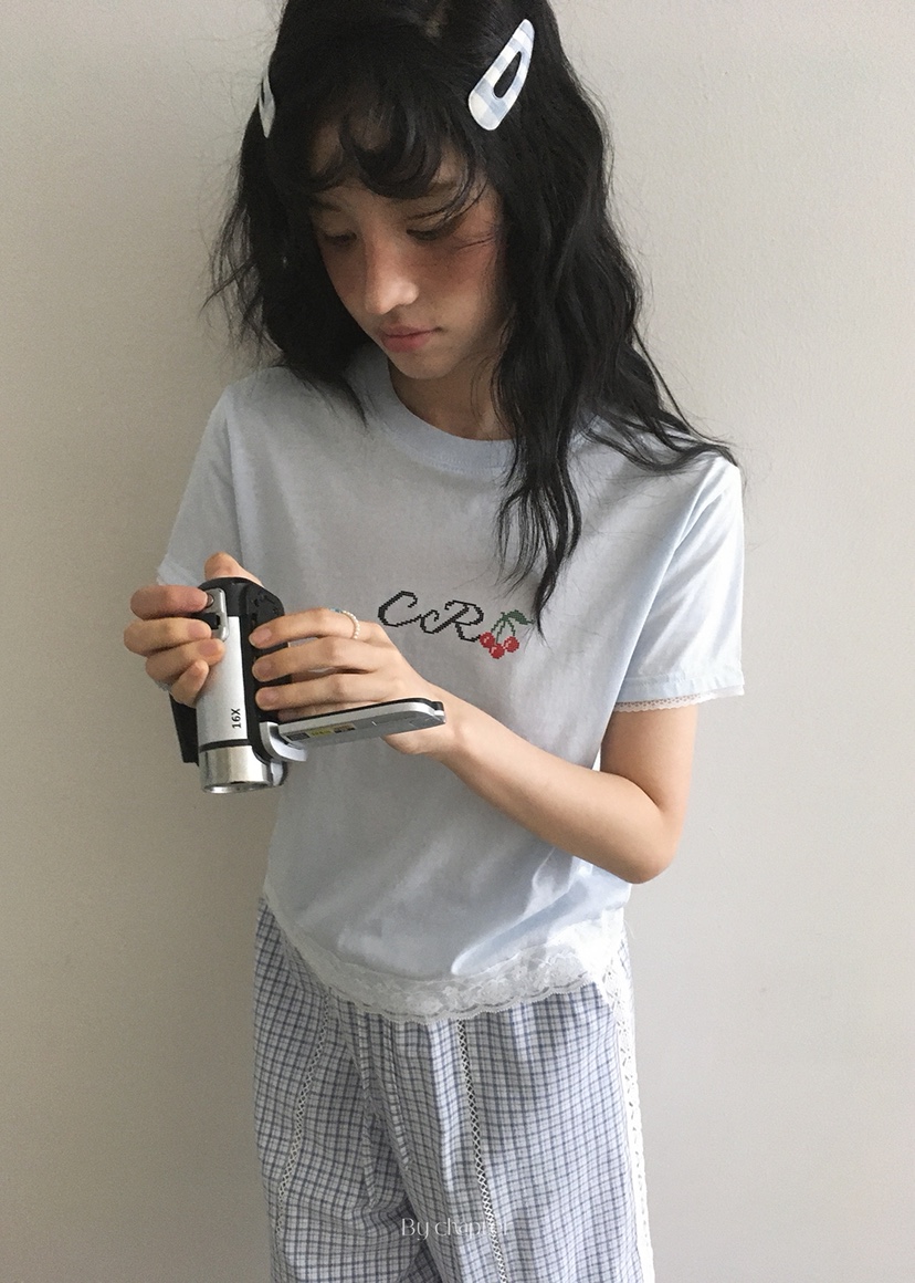 BY CHAPTER東大門㊣代購女士新款休閑真品人氣推薦25春夏T恤ChapterT恤