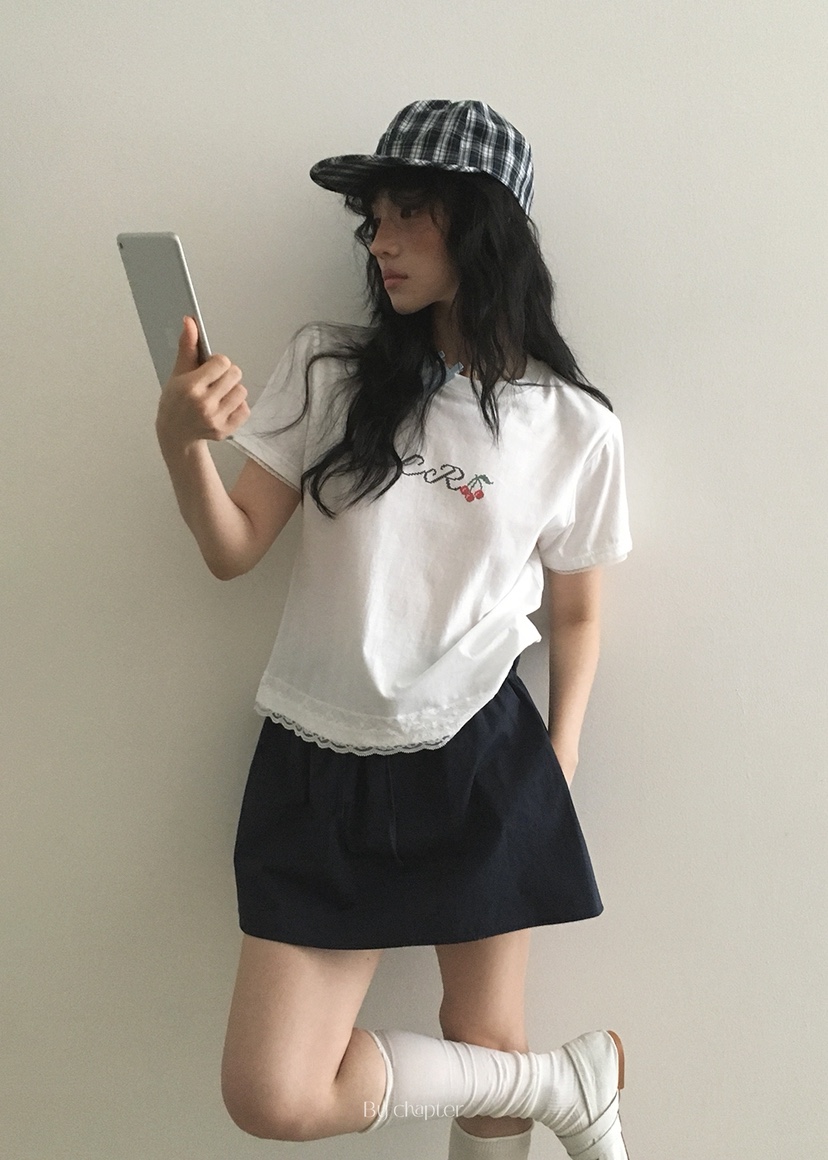 BY CHAPTER東大門㊣代購女士新款休閑真品人氣推薦25春夏T恤ChapterT恤