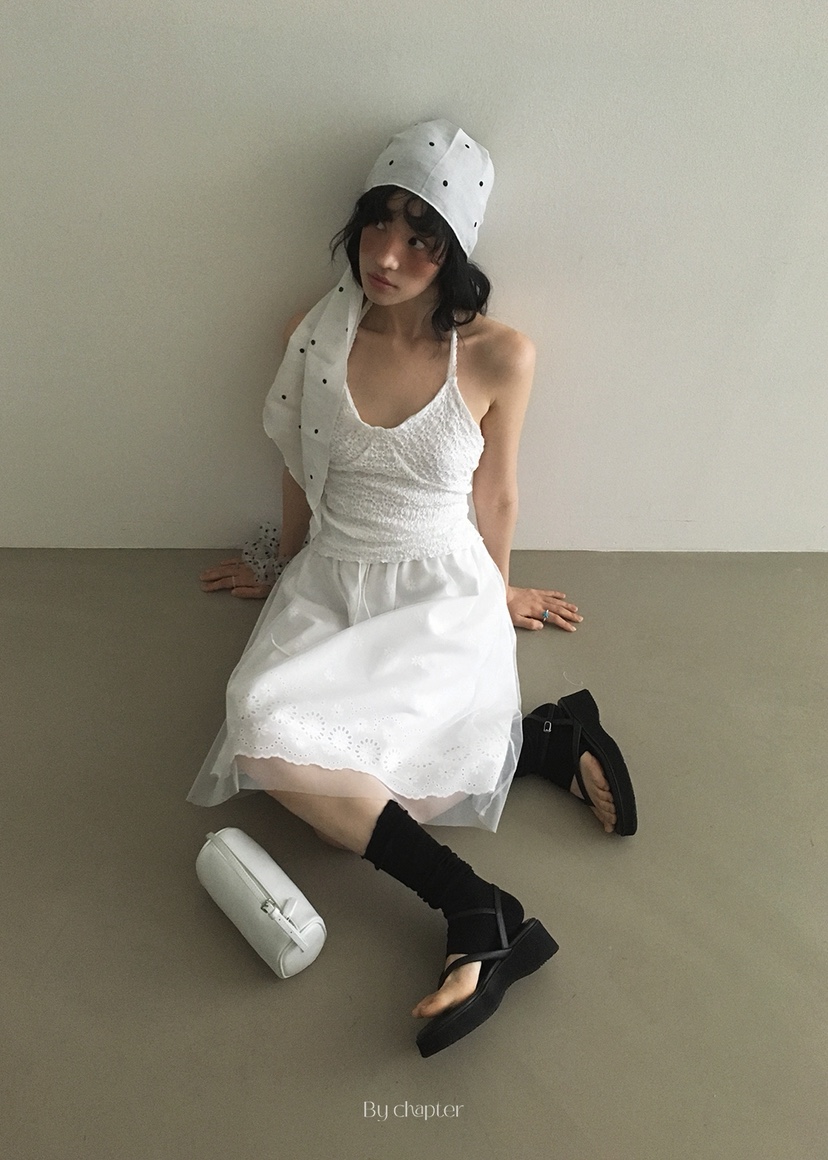 BY CHAPTER東大門㊣直郵女士新品職業推薦熱賣25春夏吊帶背心Chapter吊帶/背心