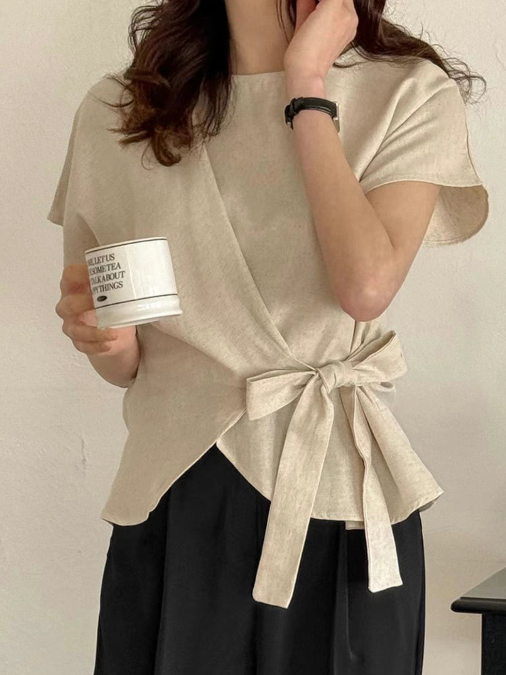 MARID東大門㊣代購女士新品25春夏職業熱賣真品人氣襯衫蕾絲衫MARID襯衫/蕾絲衫