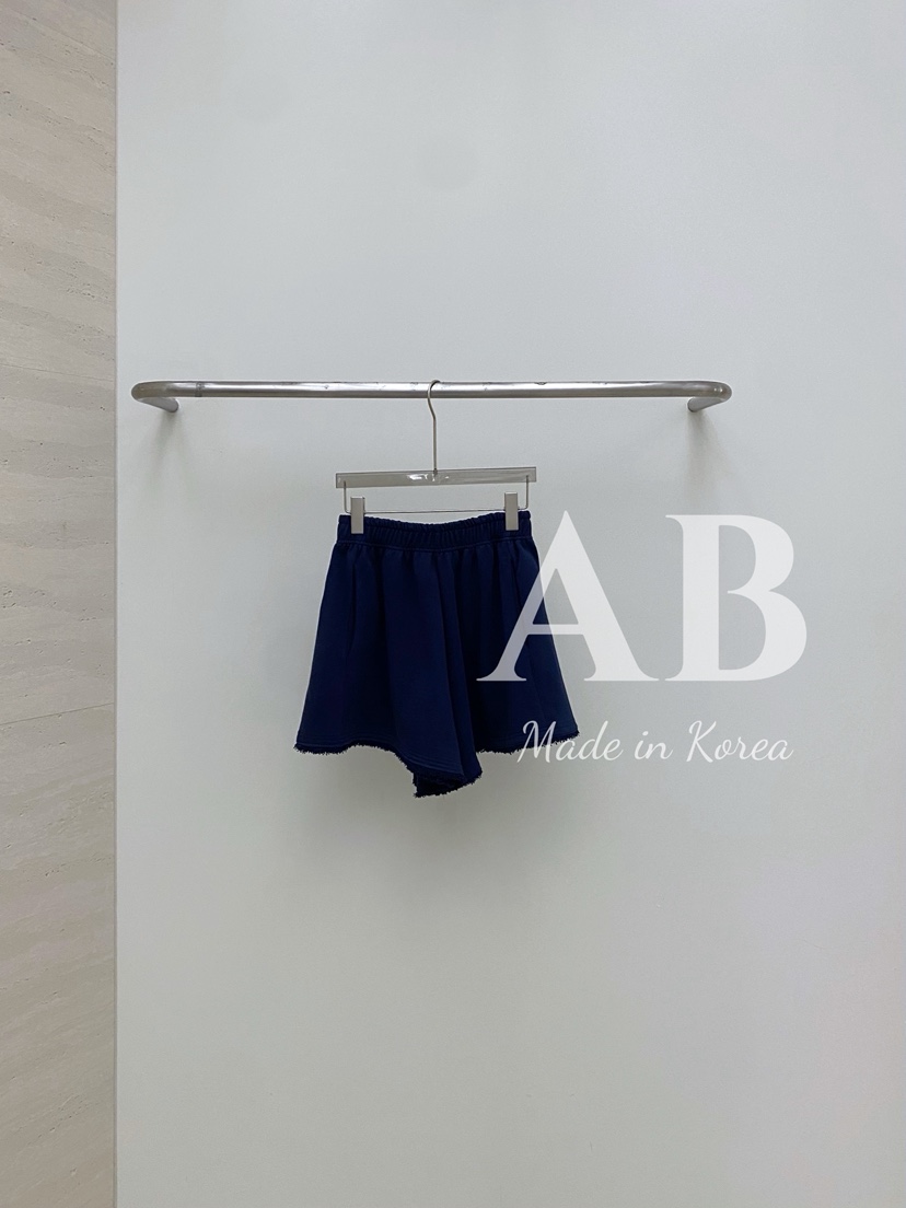 AB韓國直郵㊣女士新款推薦25春夏時尚真品人氣休閑短褲流蘇AB短褲圖色3