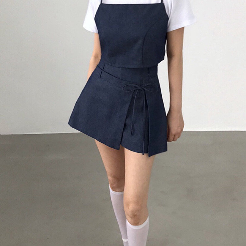 2TWO MOON韓國代購㊣女裝新款熱賣推薦休閑時尚人氣25春夏裙褲2TWO MOON裙褲
