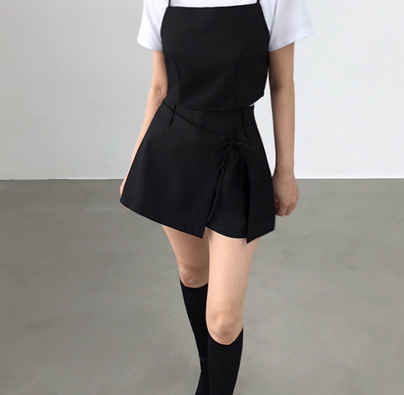 2TWO MOON韓國代購㊣女裝新款熱賣推薦休閑時尚人氣25春夏裙褲2TWO MOON裙褲圖色2