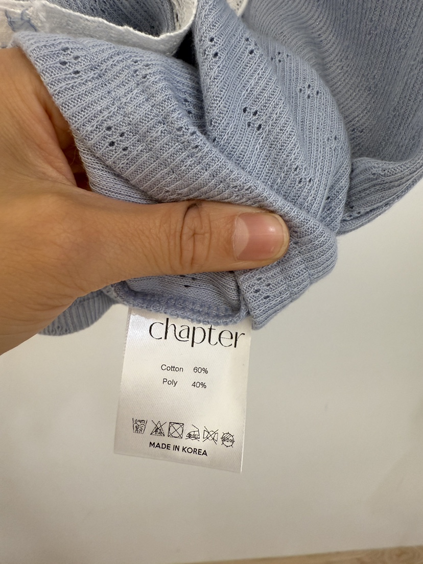 BY CHAPTER東大門㊣直郵女裝新品休閑推薦人氣針織衫開衫紐扣Chapter針織衫