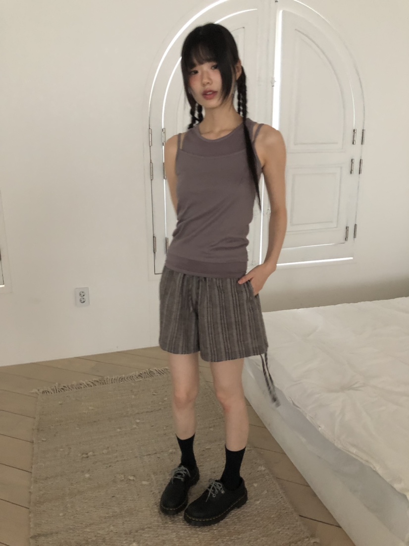 FLASH東大門㊣代購女裝新款時尚25春夏推薦真品休閑套裝套裝FLASH套裝