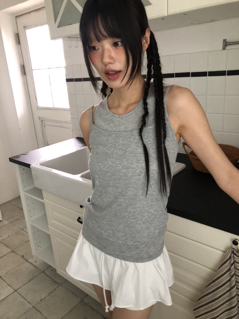 FLASH東大門㊣代購女裝新款時尚25春夏推薦真品休閑套裝套裝FLASH套裝圖色2