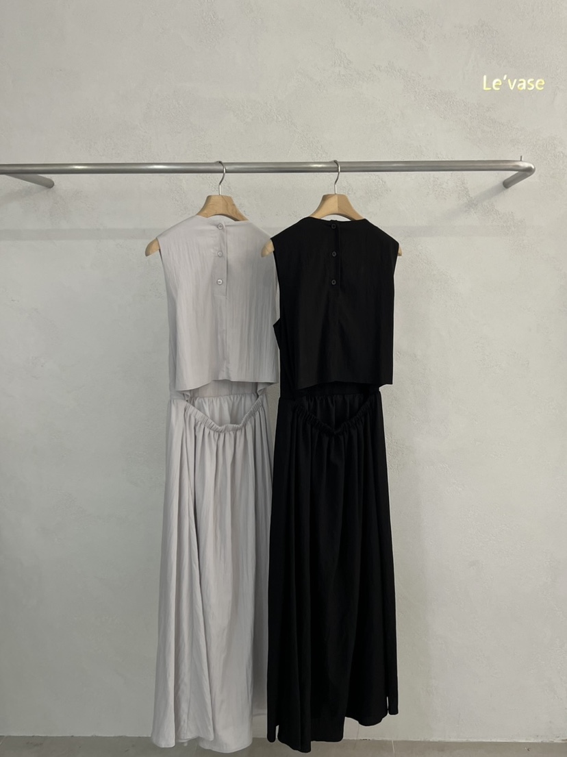 LE VASE東大門㊣代購女裝新品人氣休閑真品時尚熱賣連衣裙LE VASE連衣裙