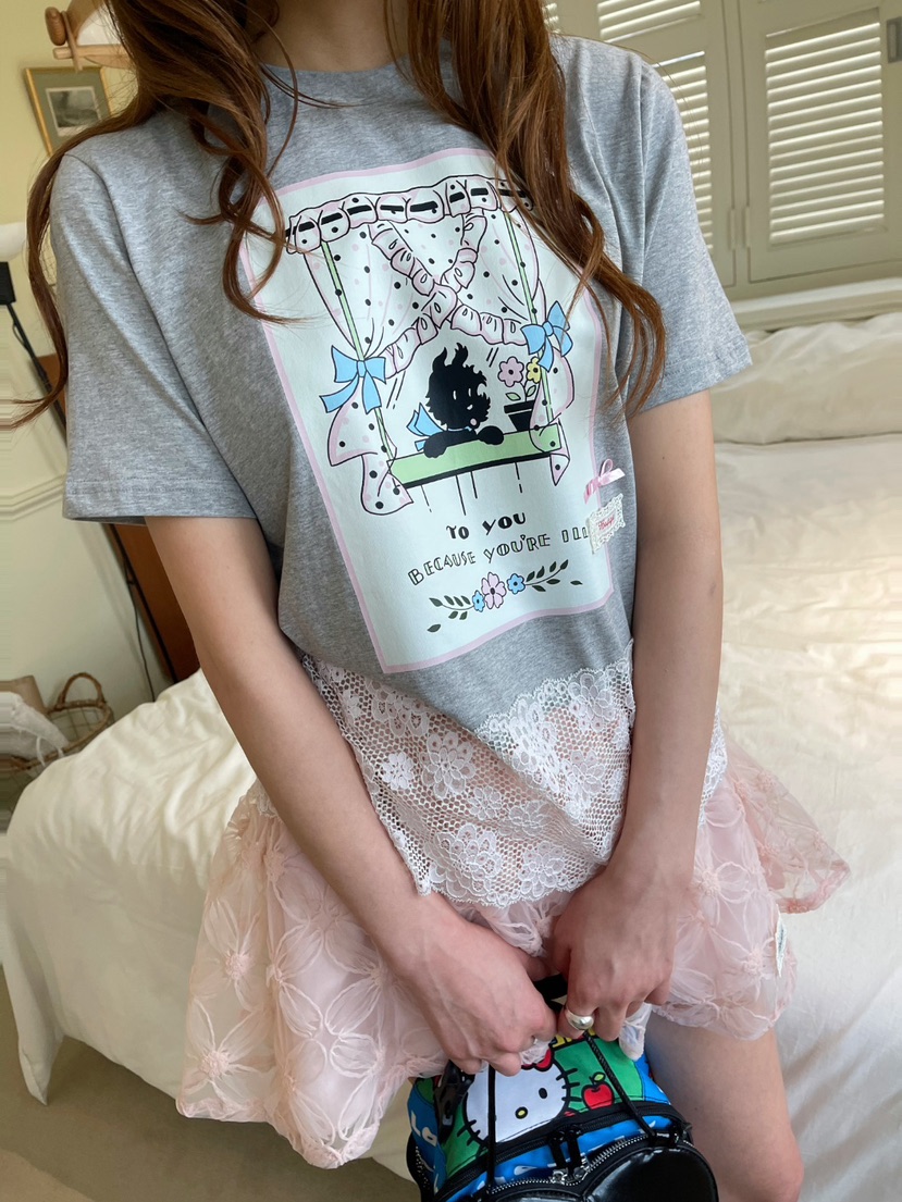 BOUTIQUE-L東大門㊣直郵女士新款熱賣25春夏推薦休閑人氣T恤BOUTIQUE-LT恤