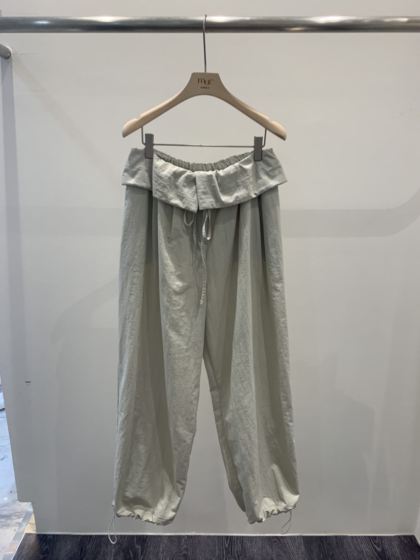MURMUR韓國直郵㊣女士新款推薦25春夏職業熱賣真品時尚休閑褲MURMUR休閑褲