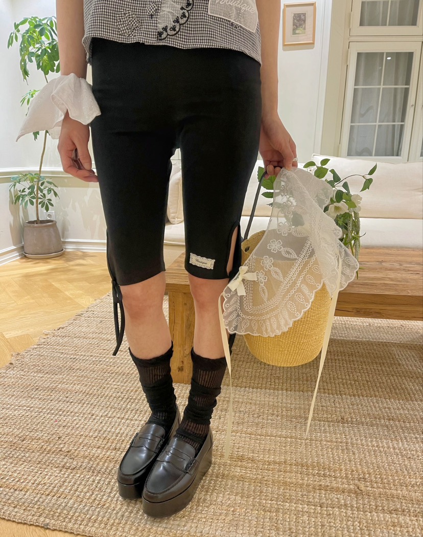 BOUTIQUE-L東大門㊣實拍女裝新款推薦職業25春夏打底褲鯊魚褲BOUTIQUE-L打底褲/鯊魚褲圖色3