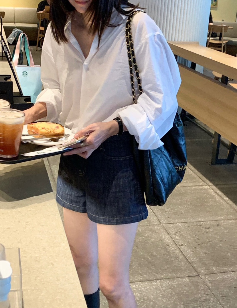 COURGETTE東大門㊣實拍女裝新款時尚人氣熱賣休閑襯衫蕾絲衫COURGETTE襯衫/蕾絲衫