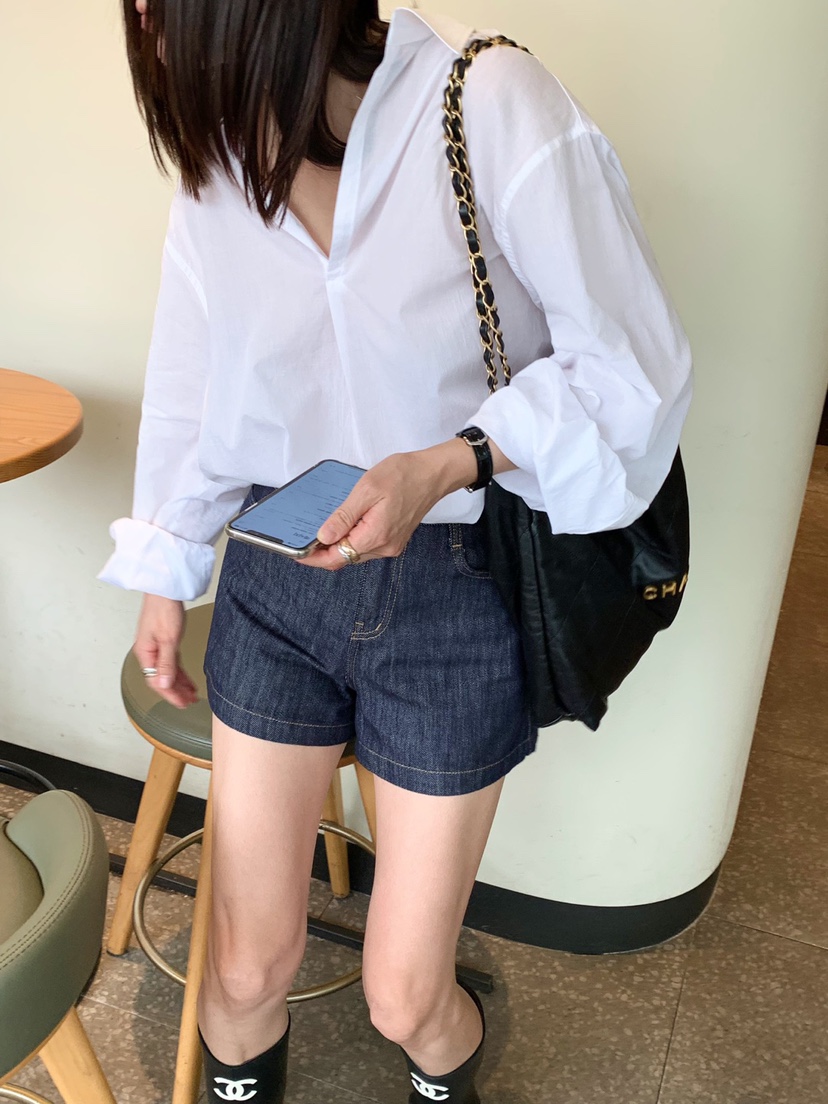 COURGETTE東大門㊣實拍女裝新款時尚人氣熱賣休閑襯衫蕾絲衫COURGETTE襯衫/蕾絲衫